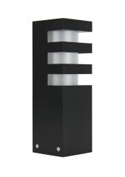 RADO 3 BL Lampa stojąca słupek czarny SU-MA - Mega RABATY W KOSZYKU %