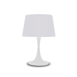110448 Lampa stołowa london tl1 big white Ideal Lux - Mega RABATY w koszyku %