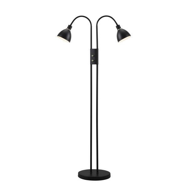 72224003 Ray 2-Spot Lampa podłogowa Czarna Nordlux - Mega RABATY w Koszuku %