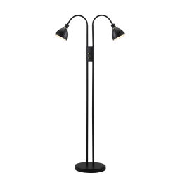 72224003 Ray 2-Spot Lampa podłogowa Czarna Nordlux - Mega RABATY w Koszuku %