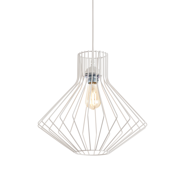 200903 Lampa wisząca ampolla-4 sp1 white Ideal Lux - Mega RABATY w koszyku %