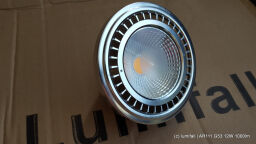 LUNAR ŹRÓDŁO AR111 12W ALU CIEPŁA