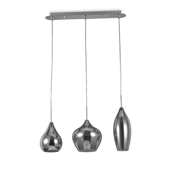 111865 Lampa wisząca soft sp3 smoky grey Ideal Lux - Mega RABATY w koszyku %