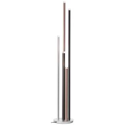 G93771/21 Lampa podłogowa LED Cembalo 5-płomieniowa alu / czarny / brązowy