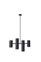 P0501 Lampa Wisząca Laxer Czarna Maxlight 