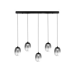 Lampa wisząca PAMELA 11 LINE 5 SMOKY AZ6269 AZzardo