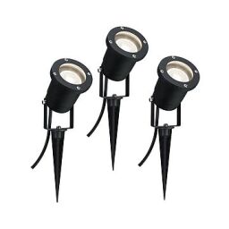 PL98897 Special Line Garden Spotlight IP65 GU10 3x3,5W 230V 3000K Czarny Aluminium 
