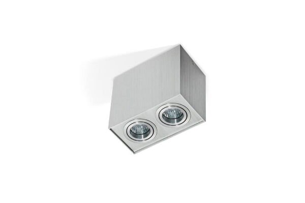 Lampa wewnętrzna - natynkowa ELOY 2 aluminium AZ1352 Azzardo