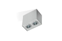 Lampa wewnętrzna - natynkowa ELOY 2 aluminium AZ1352 Azzardo