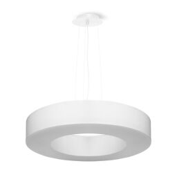 SL.0749 Żyrandol SATURNO SLIM 50 biały Sollux Lighting - Mega RABATY W KOSZYKU %