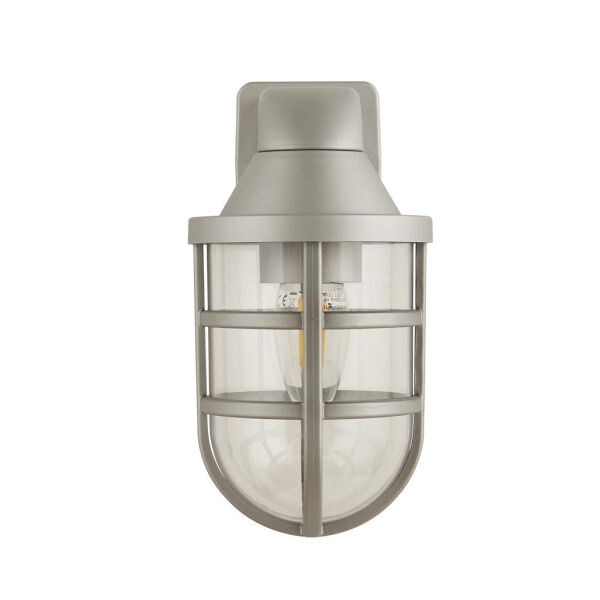 61133SI Seaside Outdoor Wall Light - Silver Plastic Searchlight