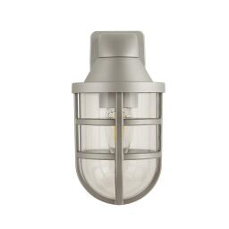 61133SI Seaside Outdoor Wall Light - Silver Plastic Searchlight