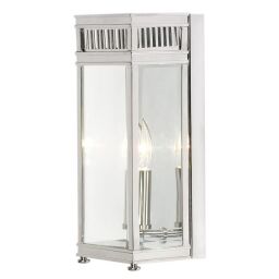 HL7-S-PC Holborn 1 Light Half Lantern Mała – Polerowany chrom Elstead - Mega RABATY w koszyku %