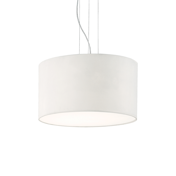 009698 Lampa wisząca wheel sp5 white Ideal Lux - Mega RABATY w koszyku %