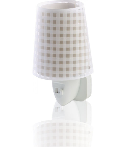 80225B Dziecięca’s LED Lampka nocna Vichy beżowa Dalber - rabaty 8% w koszyku