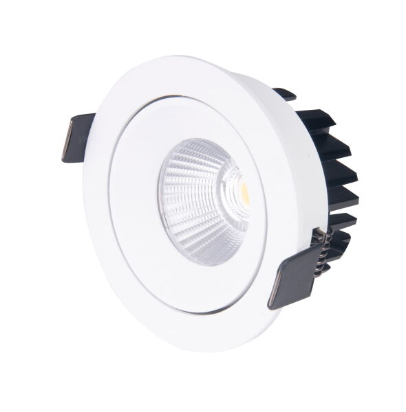 Cyklop H0094 Oprawa Wpustowa Biała Ip65 Maxlight