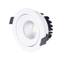 Cyklop H0094 Oprawa Wpustowa Biała Ip65 Maxlight