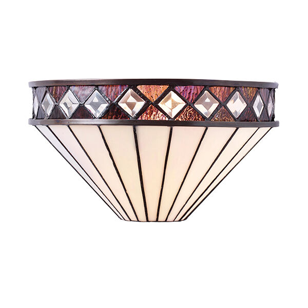 64149 Tiffany Fargo 1lt Kinkiet Interiors1900 - MEGA rabaty w koszyku %