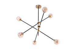 LAMPA WISZĄCA SOLEN 6 BK-GO AZ4700 Azzardo