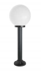 Kule K 5002/3/K 250 Lampa stojąca słupek czarny SU-MA - Mega RABATY W KOSZYKU %