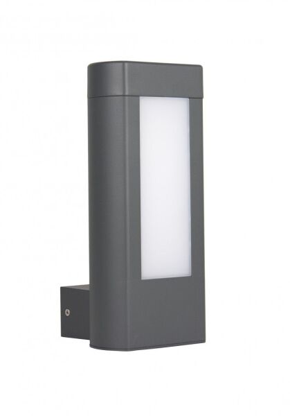Evo GL15404 Kinkiet ogrodowy ciemny popiel SU-MA - Mega RABATY W KOSZYKU %
