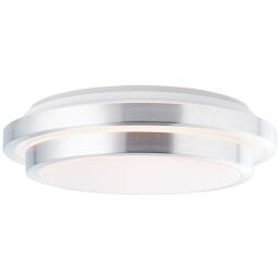 G97041/58 Lampa sufitowa LED Vilma 41 cm biało-srebrna