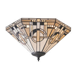 70779 Tiffany Metropolitan 2lt plafon Interiors1900 - MEGA rabaty w koszyku %