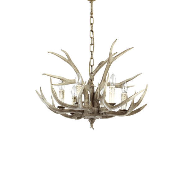 115498 Lampa wisząca chalet sp6 beige Ideal Lux - Mega RABATY w koszyku %