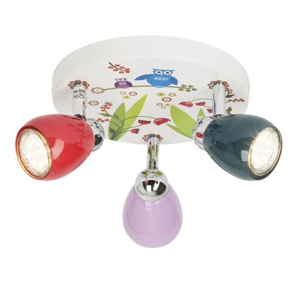 G56034/72 LAMPA SUFITOWA BIRDS III PTASZKI