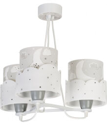 61237E Moon lampa wisząca  szara Dalber - rabaty 8% w koszyku