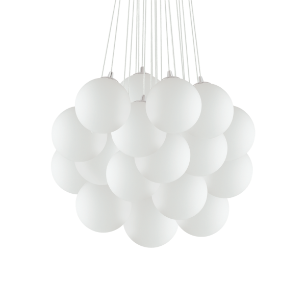 140230 Lampa wisząca mapa plus sp22 white Ideal Lux - Mega RABATY w koszyku %
