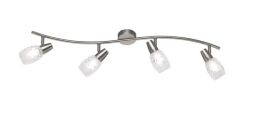 R80024007 LAMPA SUFITOWA COLMAR NIKIEL MAT  - Mega RABATY W KOSZYKU %