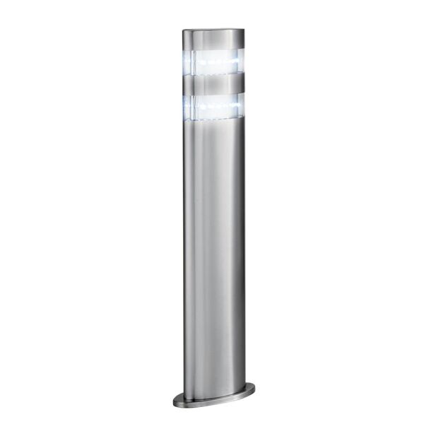 5304-450 India 24Lt 450mm LED Słupek ogrodowy - satyna srebrny, IP44 Searchlight