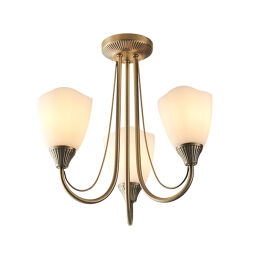 601-3AN Plafon Haughton 3  semi flush Endon - MEGA rabaty w koszyku %