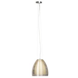 61171/15 Lampa wisząca Relax 30 cm chrom / biały