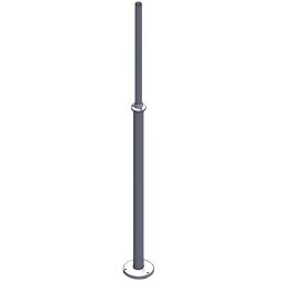 Słup LAMPPOST 3009 GALVANIZED 120-220CM Norlys - Możliwa duża negocjacja cen! Zadzwoń