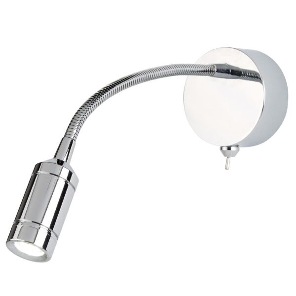 2256CC Flexy LED Adjustable Kinkiet - Chrome Searchlight