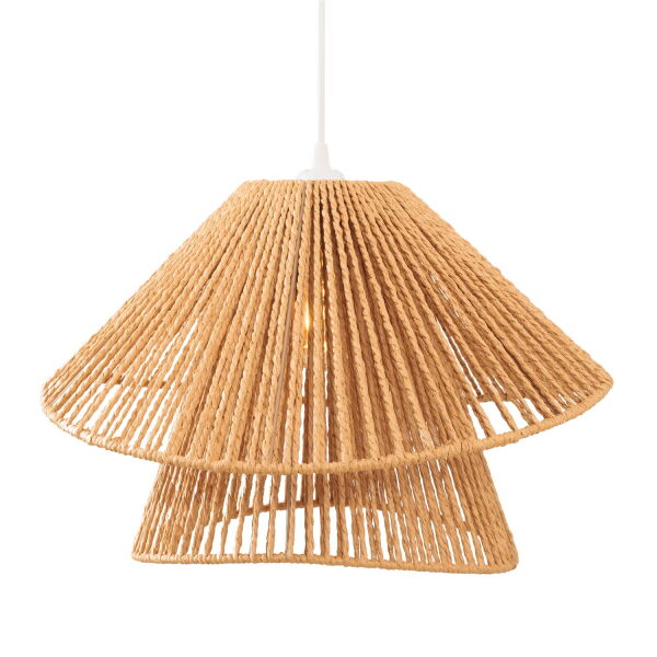 P0578 Lampa Wisząca Amalfi II Natural Maxlight 