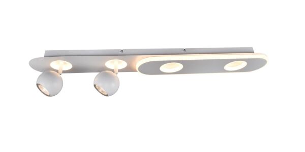 G99570/05 Irelia LED Lampa spot 4flg biały Brilliant