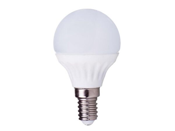 ŹRÓDŁO LED 6W E14 KULKA 3000K CIEPŁA