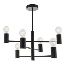 76502 Plafon Studio 6  semi flush Endon - MEGA rabaty w koszyku %