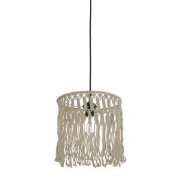 60471CW Bahama Macrame Ceiling Pendant Light Searchlight