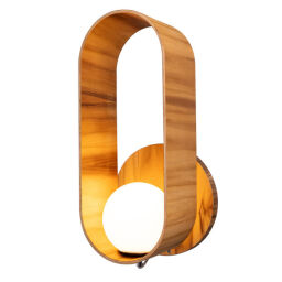 QN-SFERA-WB-L-TEAK Kinkiet Sfera Elstead  - Mega RABATY w koszyku %