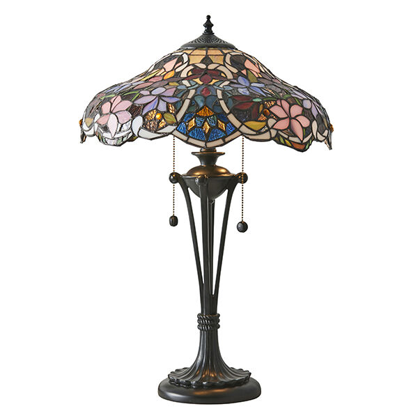 64326 Tiffany Sullivan 2lt lampa stołowa Interiors1900 - MEGA rabaty w koszyku %