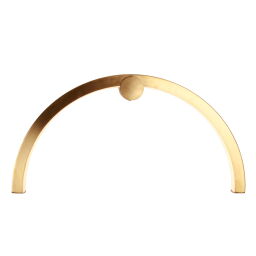 W0336 Kinkiet Trio Arc Brushed Gold Ip44 Maxlight 