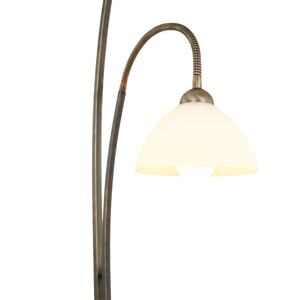 Lampa podłogowa Capri 6838BR brąz 