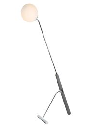 LDF 6011-1 (CHR) LAMPA STOJĄCA PODŁOGOWA CHROMOWANA GRANINO W1 - Mega RABATY W KOSZYKU %