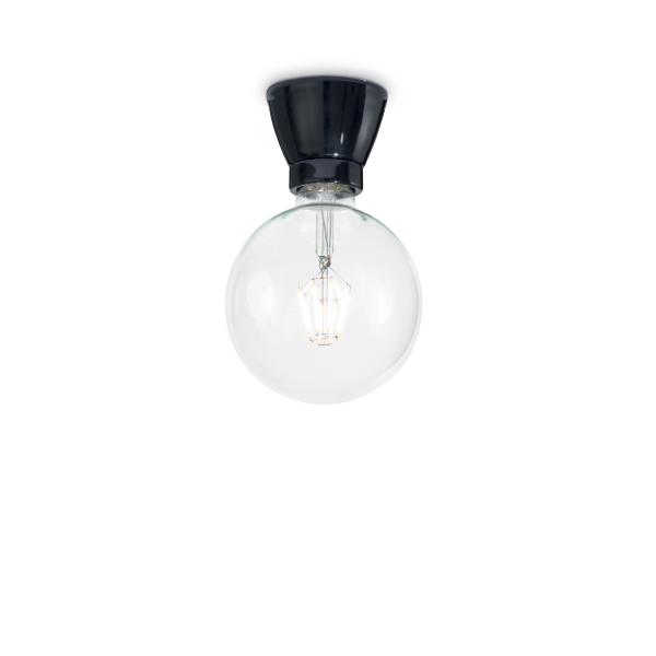 155142 Plafon winery pl1 black Ideal Lux - Mega RABATY w koszyku %