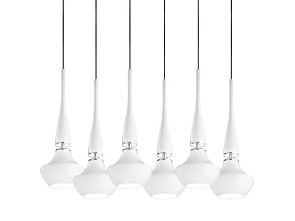LAMPA WISZĄCA TASOS 6 WHITE AZ1883 Azzardo