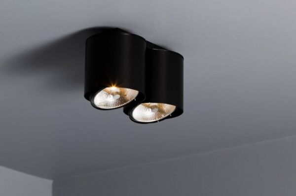 3-0129 NEX 2  LAMPA SUFITOWA NATYNKOWA biała od ręki